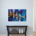 Urban Stretch Series // Tower Bridge (18"W x 26"H x 0.75"D)