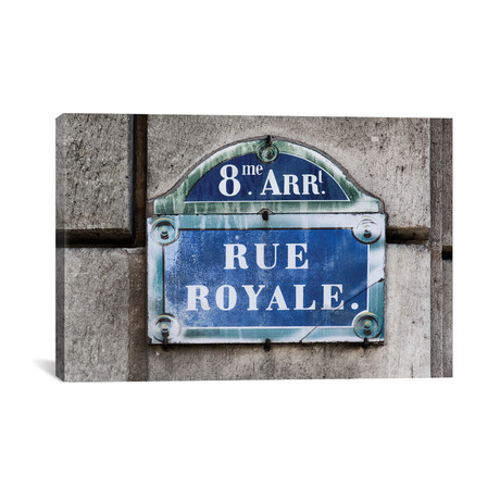 Rue Royale // Philippe Hugonnard (26"W x 18"H x 0.75"D)