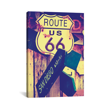U.S. Route 66 // Philippe Hugonnard (26"W x 18"H x 0.75"D)