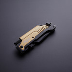 Multi-Functional Survival Pocket Knife // Gold