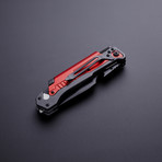 Multi-Functional Survival Pocket Knife // Red