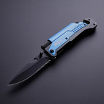 Multi-Functional Survival Pocket Knife // Blue