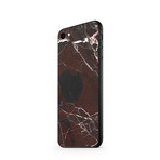 The Marble Case // Rosso Levanto // Black (Black: iPhone 6/6s)