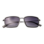 Parker Sunglasses // Black Frame + Black Lens