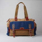 Mountain Wood Duffel // Blue