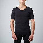 Compression Short-Sleeve Shirt // Black (M)