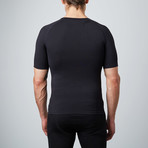 Compression Short-Sleeve Shirt // Black (M)