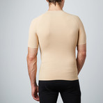 Compression Short-Sleeve Shirt // Nude (M)