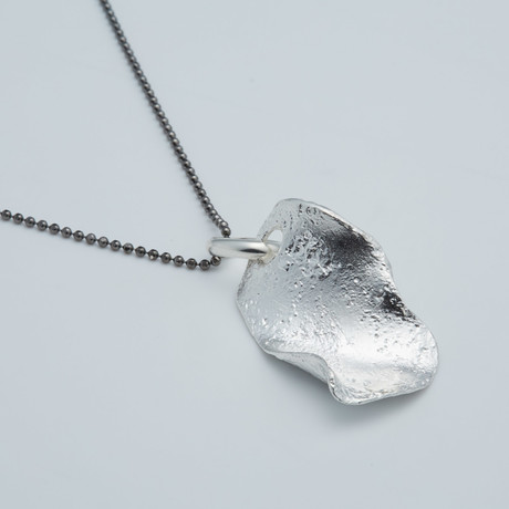 Shard I Necklace // Silver