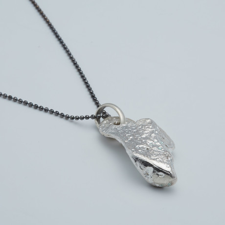 Shard II Necklace // Silver