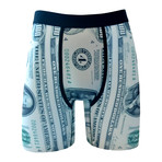 Old Money Boxer-Brief // Green (L)