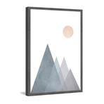 Fresh Air // Framed Painting Print (12"W x 18"H x 1.5"D)