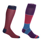 Mid-Calf Socks // Oxford + Bowen // Pack of 2