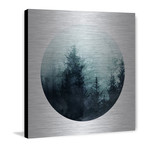 Dark Forest // Painting Print on Aluminum (18"W x 18"H x 1.5"D)