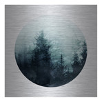 Dark Forest // Painting Print on Aluminum (18"W x 18"H x 1.5"D)