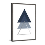 Gate Dimension // Framed Painting Print (12"W x 18"H x 1.5"D)