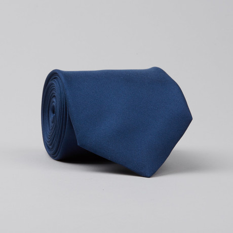 Vedder Silk Tie // Marine Blue