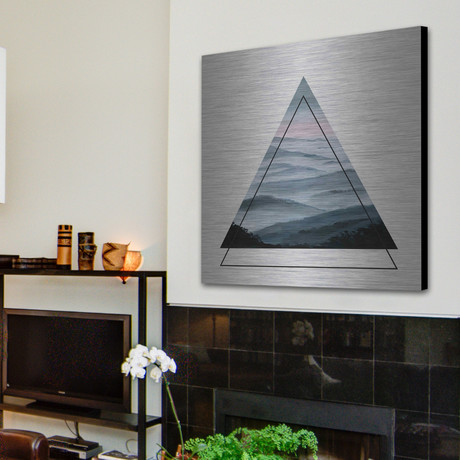 Eye of Providence // Painting Print on Aluminum (18"W x 18"H x 1.5"D)