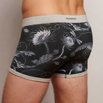 Cactus Boxer Brief // Black + White (M)