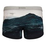 Ocean Boxer Brief // Blue + Grey (XL)