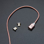 VOLTA Cross Device Charger // Rose Gold (1 Meter)