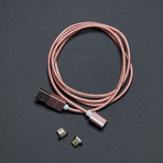 VOLTA Cross Device Charger // Rose Gold (1 Meter)