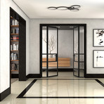 Capella // Tunable White Ceiling Fixture // Black
