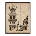 Ornamental Building (17.75"W x 21.75'H x 1.5"D)