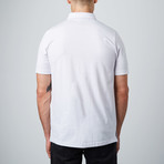 Frank Short-Sleeve Polo // White (XL)