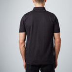 Frank Short-Sleeve Polo // Black (XL)