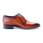 Aadhan Perforated Oxford // Antique Tobacco (Euro: 43)