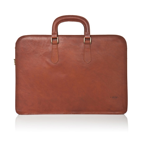 Medici Of Florence // Office Bag 083 // Matte Clear Brown