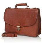 Medici Of Florence // Office Bag 4000 // Matte Clear Brown