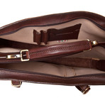 Medici Of Florence // Office Bag 4700 // Matte Dark Brown