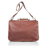 Medici Of Florence // Office Bag 4500 // Matte Clear Brown