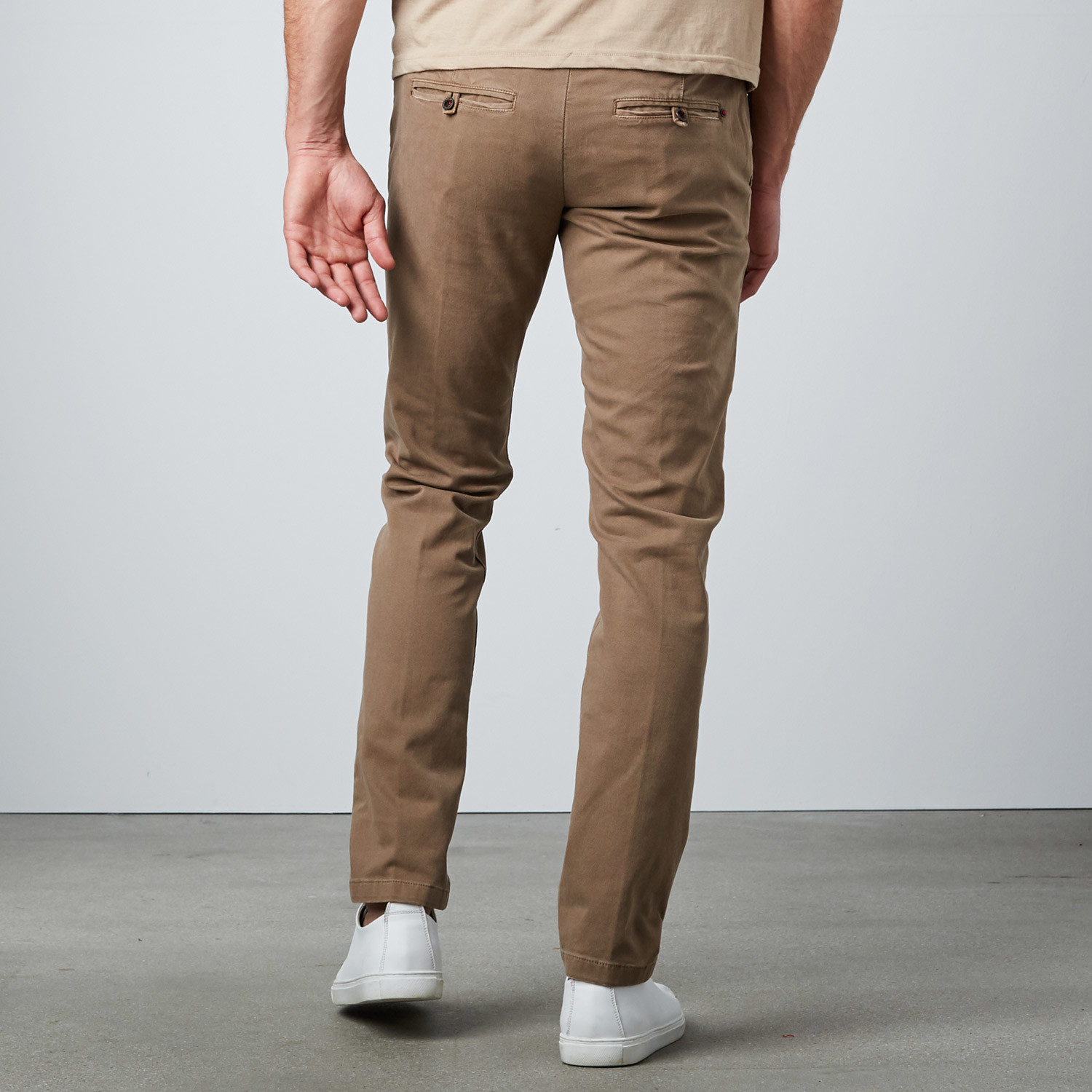 No Lab Clothing // Miami Textured Chino // Walnut (35WX34L) Sunny E