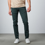 No Lab Clothing // Miami Printed Chino // Army Green Block (34WX34L)