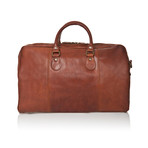 Medici Of Florence // 1001 Travel Bag // Clear Matte Brown