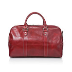 Medici Of Florence // 9275 Travel Bag // Shiny Red