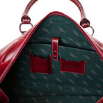 Medici Of Florence // 9275 Travel Bag // Shiny Red