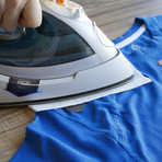 Brilliant Reflective Iron On // Set of 2 (Black)