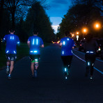 Brilliant Reflective Iron On // Set of 2 (Black)