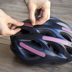 Brilliant Reflective Stick On // Set of 2 (Black)