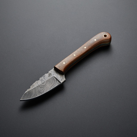 Long Handle Fixed Blade Knife // 6.75"
