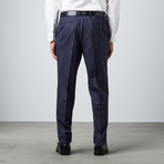 Bella Vita // Slim-Fit Suit // Navy Pindot (US: 40L)