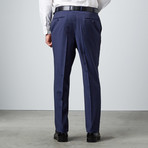 Via Roma // Half-Canvas Suit // Navy Chalk Stripe (US: 36S)