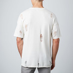 Kamikaze Knit Tee // Off White (M)