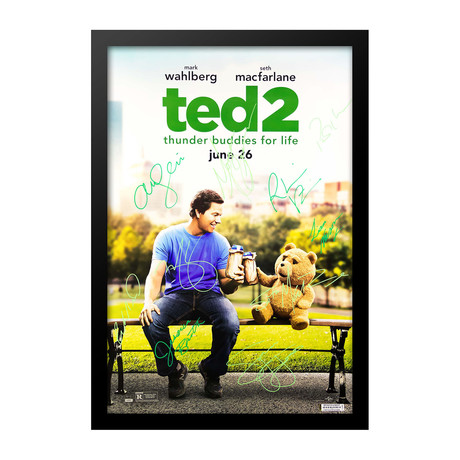 Ted 2 Signed Movie Poster