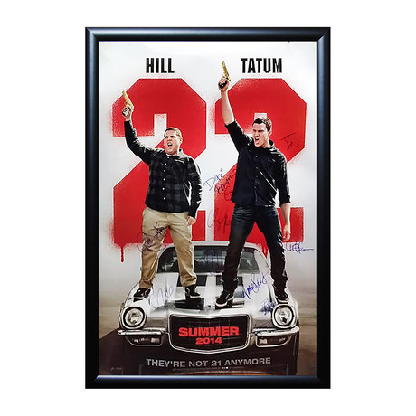 22 Jump Street Signed Movie Poster