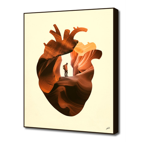 Heart Explorer (16"W x 20"H x 2"D)